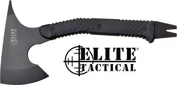 Elite Tactical Tomahawk: Durable, versatile survival tool with secure grip for outdoor adventures.