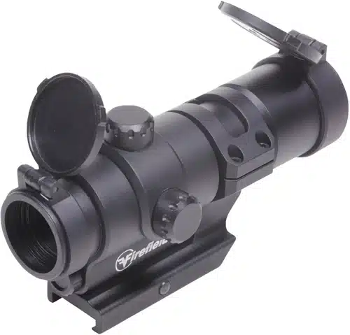 Compact tactical optical sight with adjustable features for precision shooting and quick deployment.