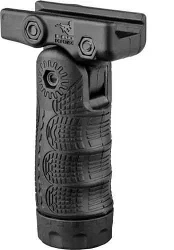 Ergonomic tactical grip for firearms, ensuring superior control and stability in any situation.