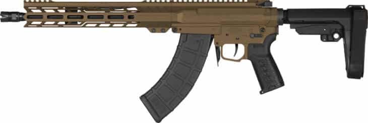 CMMG PISTOL BANSHEE MK47 7.62X - 39MM 12.5" BRONZE W/RIP BRACE - Image 2