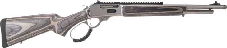 Classic lever-action rifle with elegant wood stock and precision metal components. Perfect for enthusiasts.