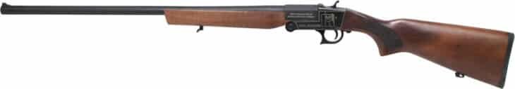 Classic precision rifle with ergonomic wooden stock, ideal for hunting and target shooting.