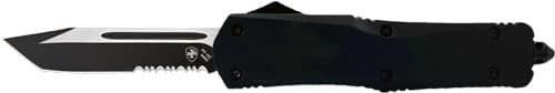 LBR531 Tactical Knife: Durable serrated tanto blade, textured grip, perfect for outdoor enthusiasts and first responders.