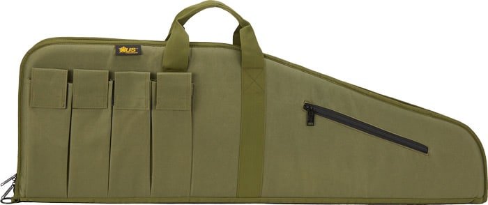 US PEACEKEEPER 35" MSR CASE BL - 4 MAG POUCHES 600 DENIER ODGK