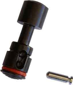 High-performance valve timing actuator with O-ring seal and retaining pin for optimal engine efficiency.