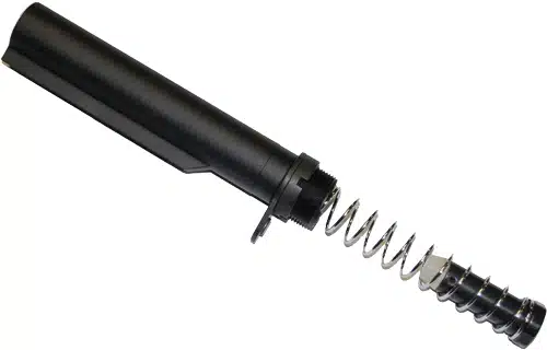ZMILTUBESET firearm stock assembly with durable design and adjustable recoil-absorbing spring component.