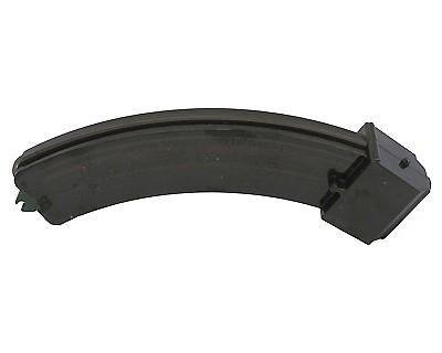 Curved Polymer Magazine CM40422: Lightweight, ergonomic design for optimal firearm ammo capacity and efficiency.