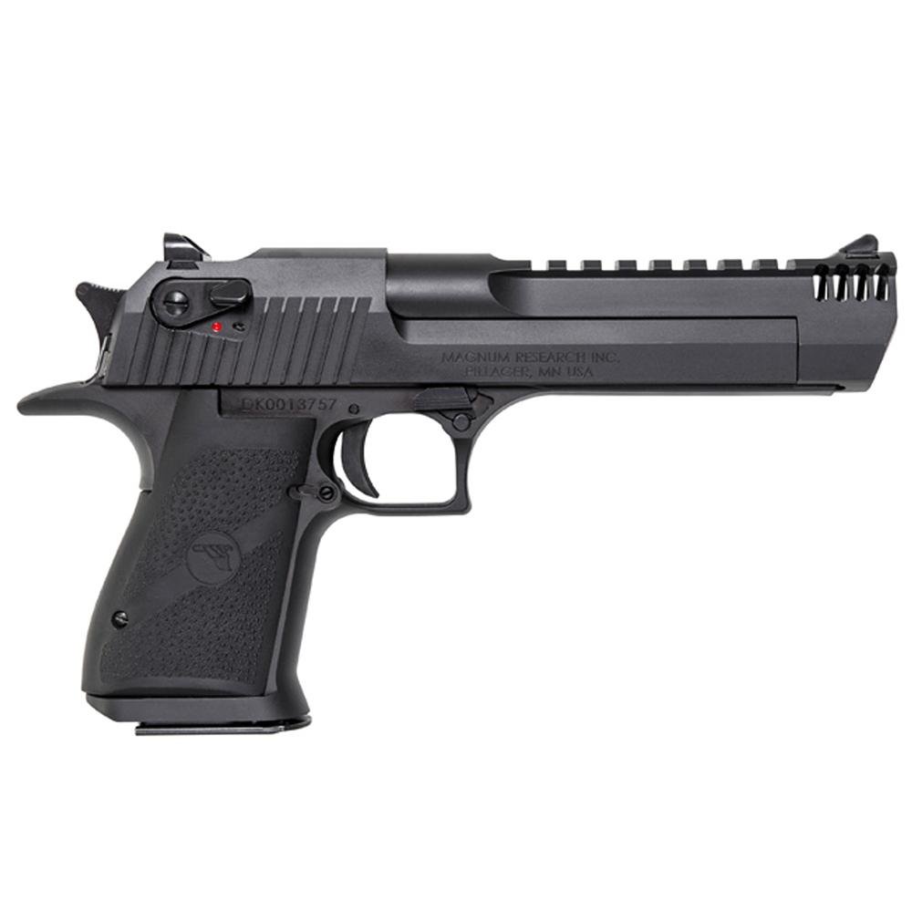 Magnum Research Desert Eagle Handgun .44 MAG Pistol 8rd Magazine 6" Barrel Black Grip w/Integral Muzzle Brake