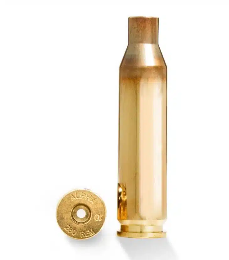 Alpha Munitions Ultra Premium Unprimed Brass Cartridge Cases .260 Remington Brass - Small Rifle Primer 100/Box