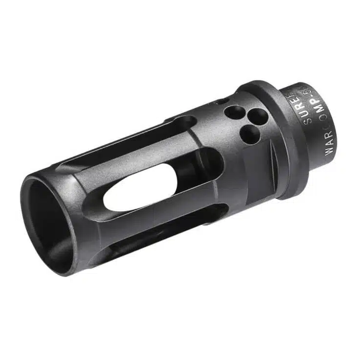 Surefire Warcomp Closed-Tine Flash Hider Suppressor Adaptor 5.56mm 1/2-28 Thread