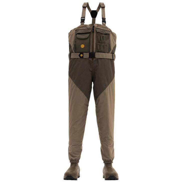 Lacrosse Alpha Agility Select Zip Waders Brown 1600G Size 11