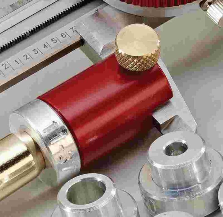 Precision Engineered PCB2000 Tool: Durable, modular design with red grip and precision scales for accuracy.