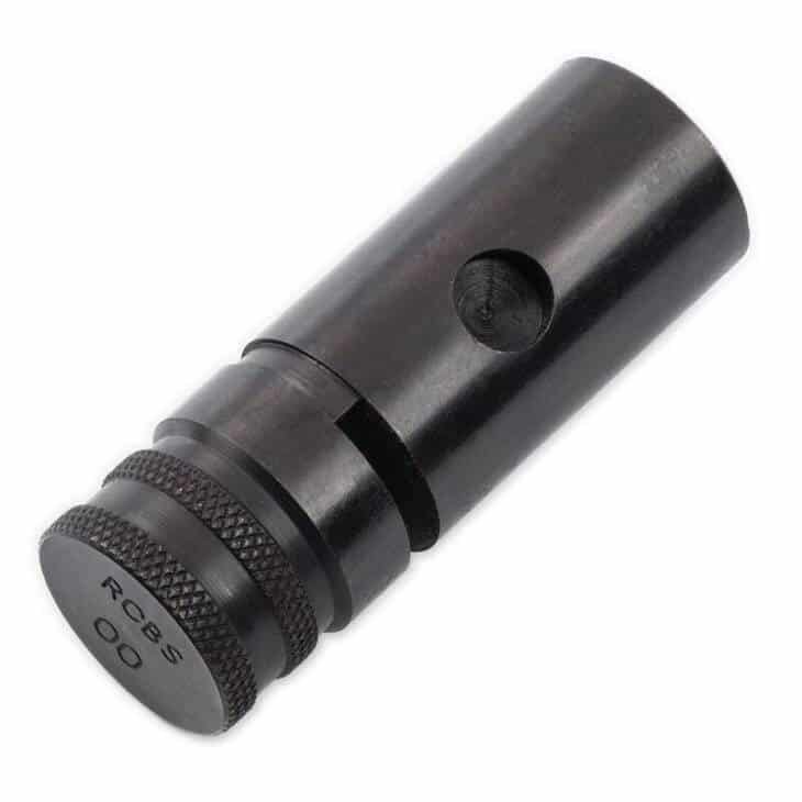 Compact ergonomic black metal tool with knurled grip for mechanics and construction tasks.
