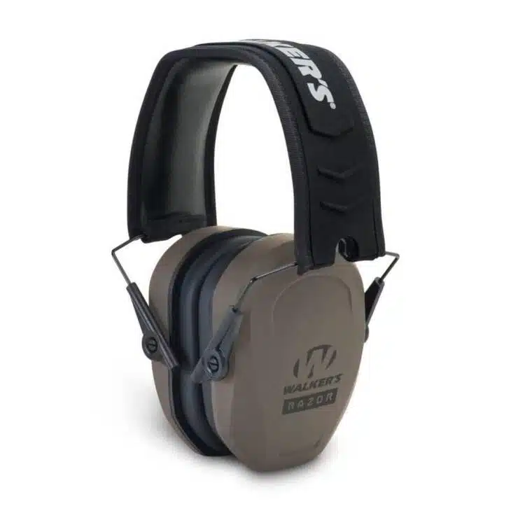 Walker's Razor Slim Passive Ear Muffs 27dB FDE