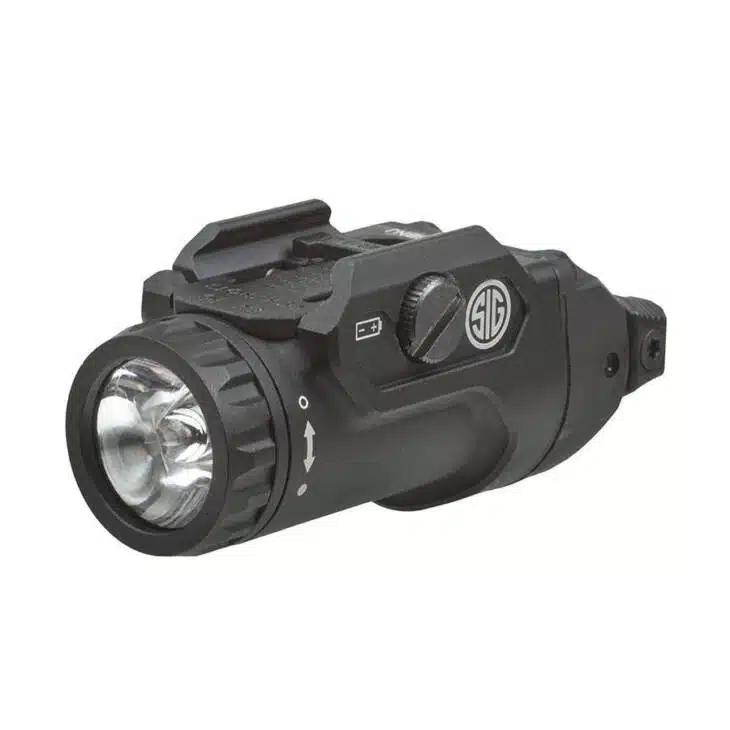 Sig Sauer Foxtrot 2R Rechargeable Weapon Mounted White Light 700 Lumens Black