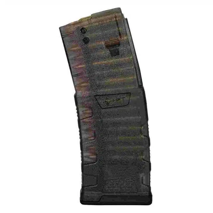 DPM Systems XJEXDPM556TS Polymer Magazine: Durable, transparent design for easy ammo visibility and reliable performance.