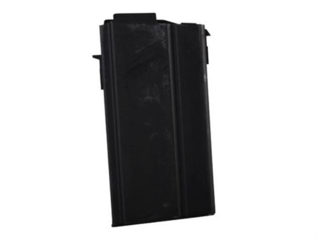Durable black ZMG-ALA magazine for reliable firearm performance and smooth ammunition feeding.