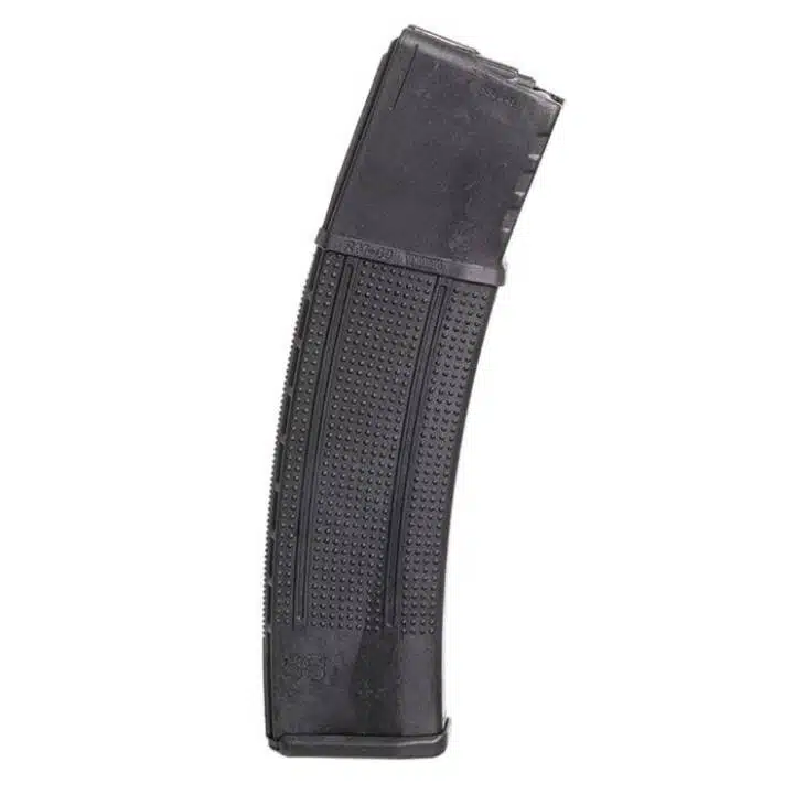 Durable curved magazine for ZMRM40SL firearms, ensuring reliable performance and quick reloads.