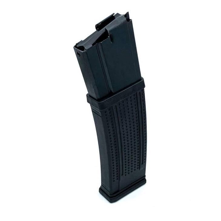 Durable ZMRUGA46 tactical firearm magazine with sleek design, textured grip, and reliable performance.
