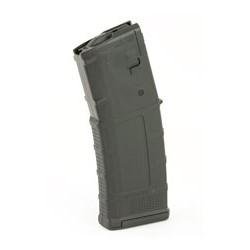 Durable MGEN 800 BLK polymer magazine for rifles, featuring a curved design and textured grip.