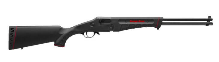 Modern Tactical Rifle SV42RD .22LR/410: sleek design, dual barrels, precise for hunting and target practice.