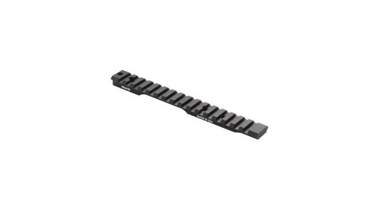 Weaver 1-Piece Extended Multi-Slot Picatinny Scope Base Savage 110 SA 8-40 0MOA Matte Clam