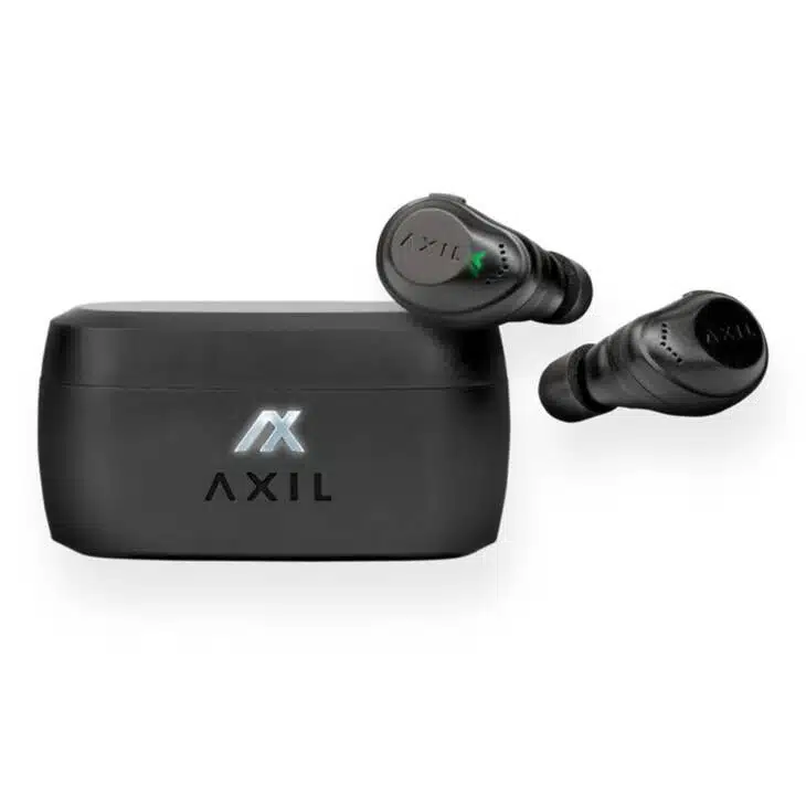 Axil XCOR Pro Electronic Ear Plugs with Bluetooth 21-23dB Black